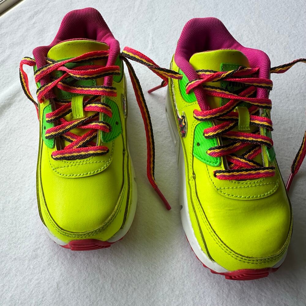 Nike Airmax 90 Toddler 10C CW5798 Volt